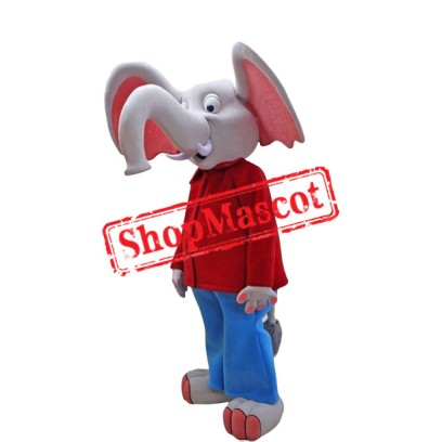 Big Ears Elephant Mascot Costume