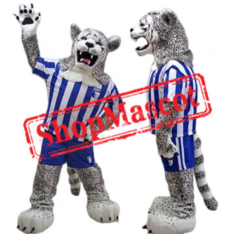 Sport Snow Leopard Mascot Costume