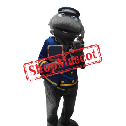 Captain Catfish Mascot Costume