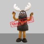Brand New Moose Mascot Costume
