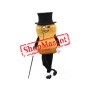 Mr. Peanut Mascot Costume