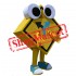 Road Sign Mascot Costume