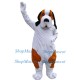 Cute Bernard Dog Mascot Costume