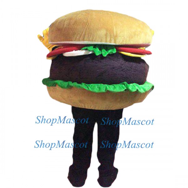 Hamburger Mascot Costume