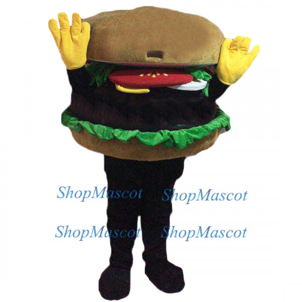 Hamburger Mascot Costume