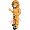 Cute Power Lion Mascot Costume