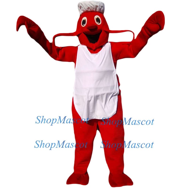 Cartoon Big Lobster Mascot Costume