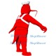 Cartoon Big Lobster Mascot Costume