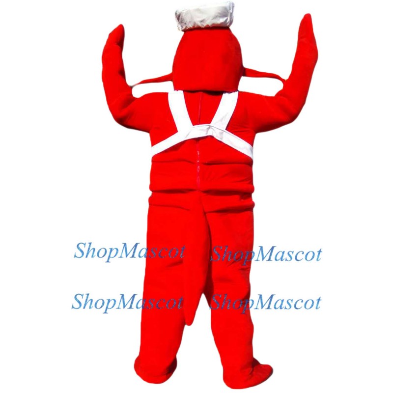 Cartoon Big Lobster Mascot Costume