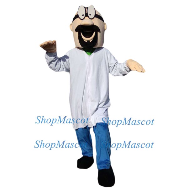 Cartoon Doctor Mascot Costume