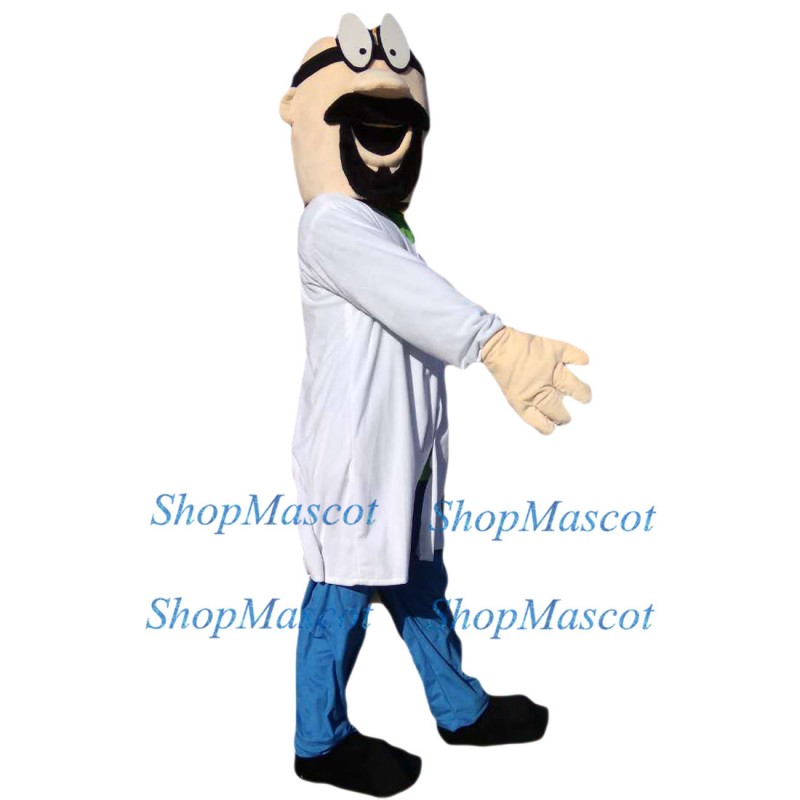 Cartoon Doctor Mascot Costume
