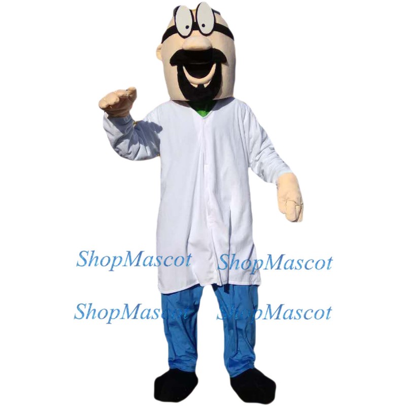 Cartoon Doctor Mascot Costume