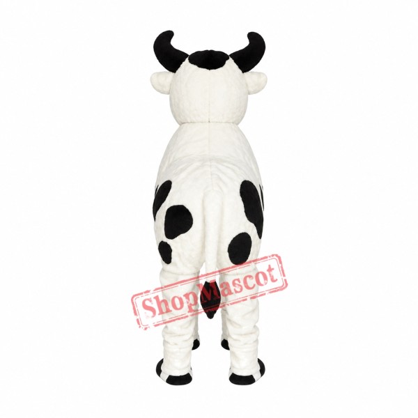 Two People Cow Mascot Costume