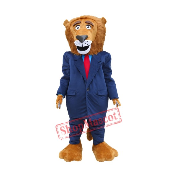 Leader Lion Mascot Costume Leader Lion Mascot Costume
