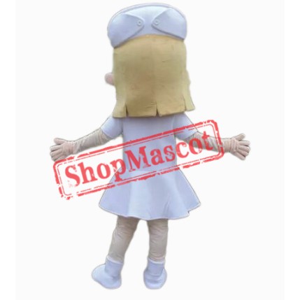 Pretty Girl Nurse Mascot Costume