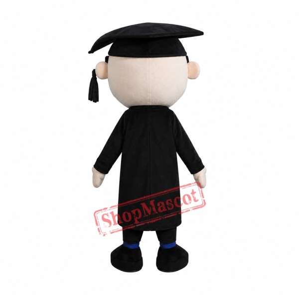 Learned Scholar Mascot Costume Learned Scholar Mascot Costume
