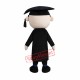 Learned Scholar Mascot Costume Learned Scholar Mascot Costume