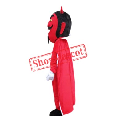 Red  Lightweight Devil Mascot Costume