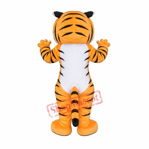 Fierce Adult Tiger Mascot Costume Fierce Adult Tiger Mascot Costume