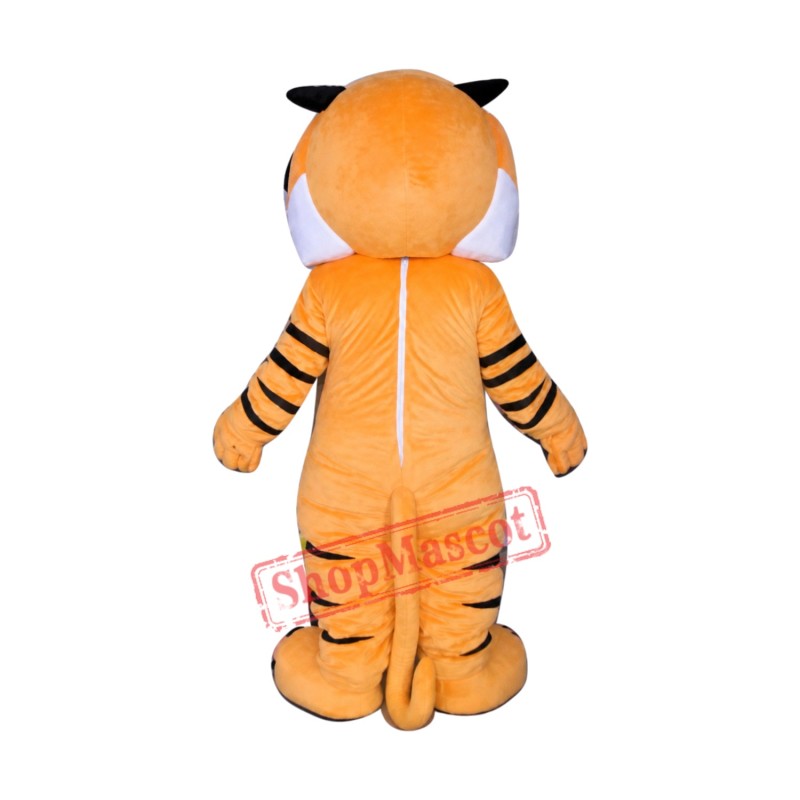 Fierce Adult Tiger Mascot Costume Fierce Adult Tiger Mascot Costume