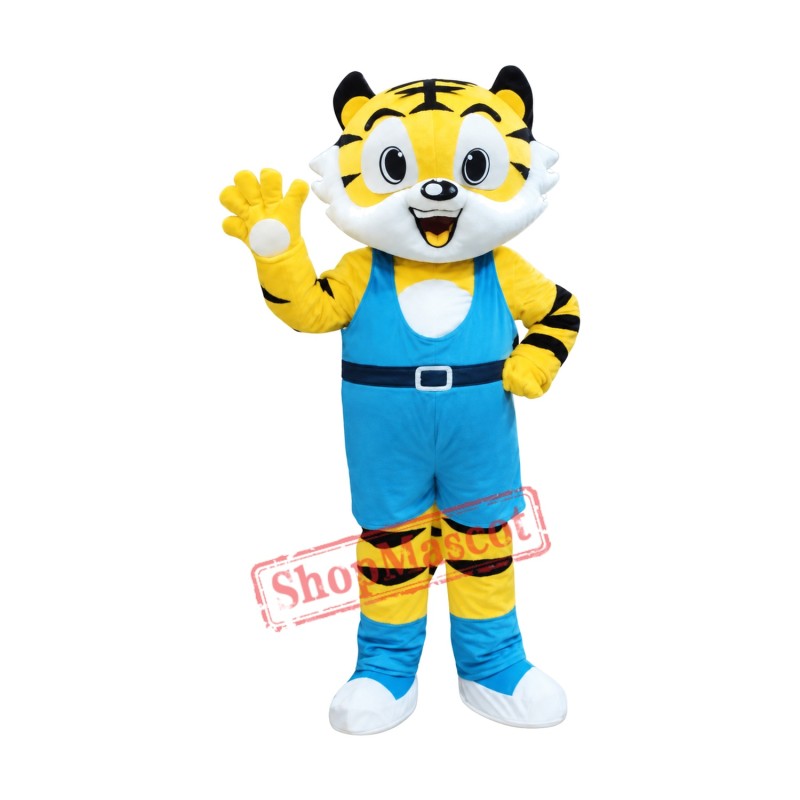 New Style Yellow Tiger Mascot Costume New Style Yellow Tiger Mascot Costume