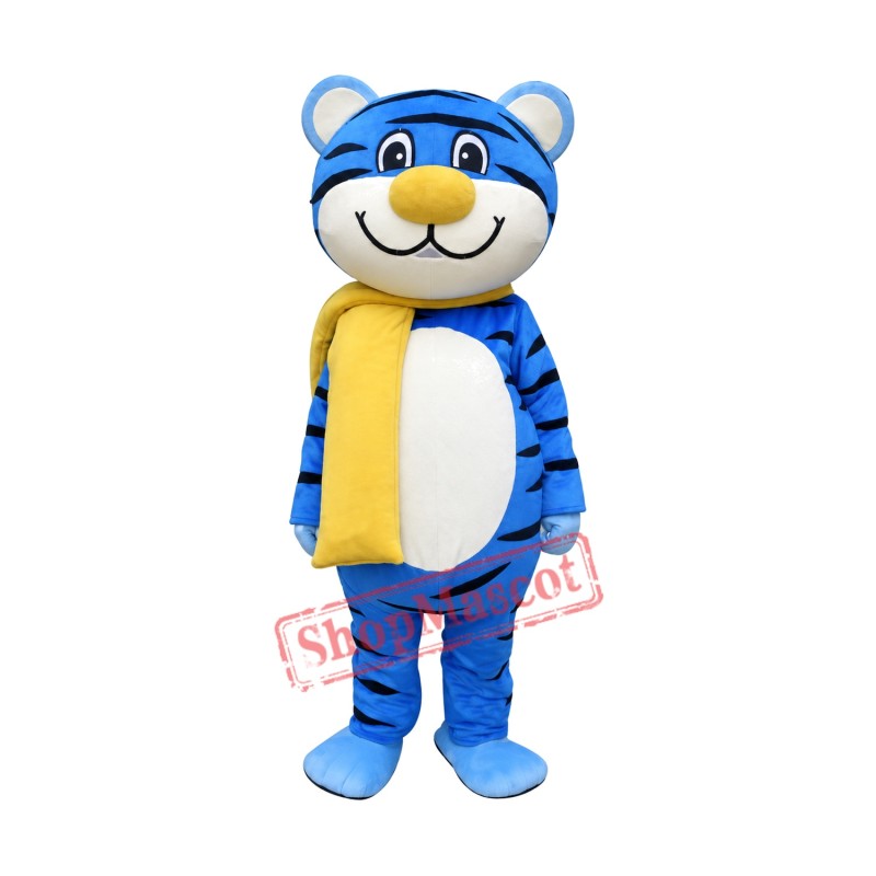 Blue Tiger Mascot Costume Free Shipping Blue Tiger Mascot Costume Free Shipping
