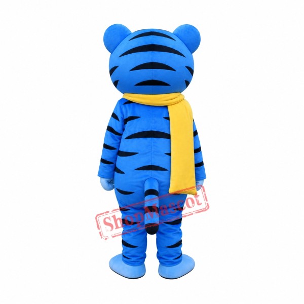 Blue Tiger Mascot Costume Free Shipping Blue Tiger Mascot Costume Free Shipping