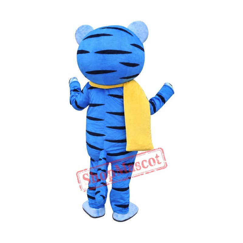 Blue Tiger Mascot Costume Free Shipping Blue Tiger Mascot Costume Free Shipping