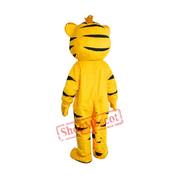 The King Tiger Mascot Costume The King Tiger Mascot Costume