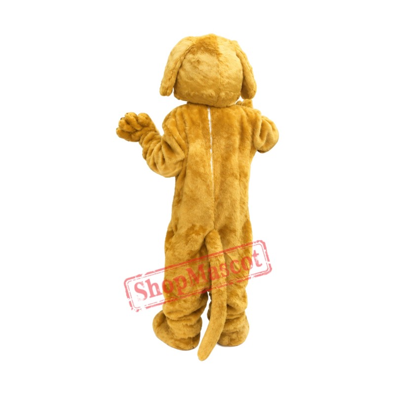 Yellow Lightweight Dog Mascot Costume Yellow Lightweight Dog Mascot Costume