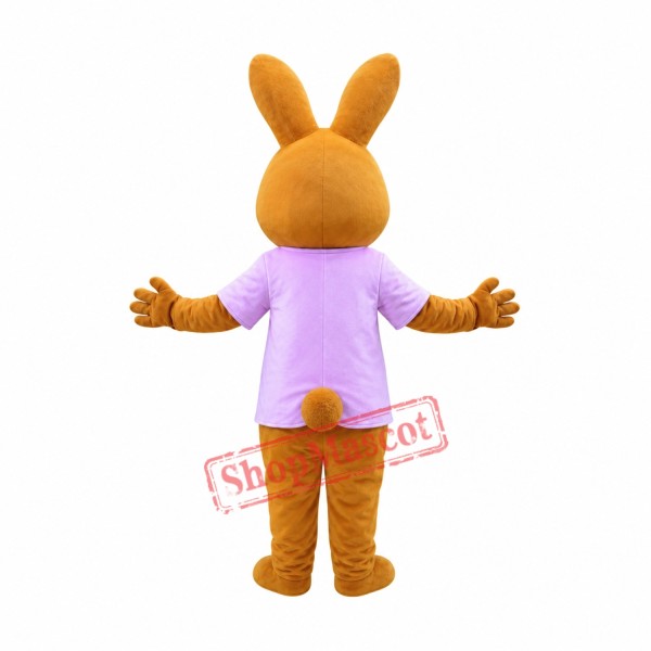 Rabbit Cartoon Mascot Costume Rabbit Cartoon Mascot Costume