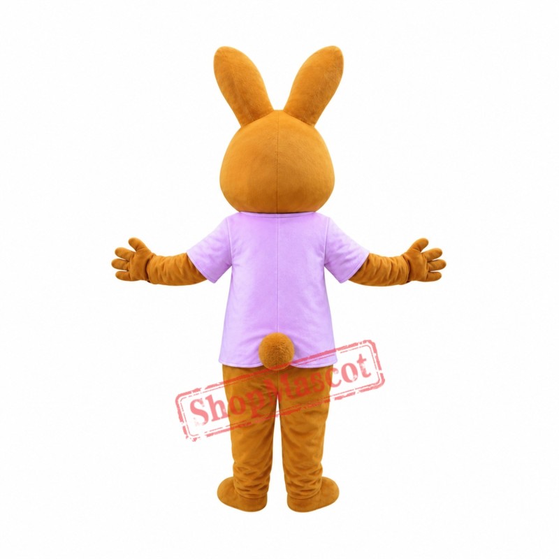 Rabbit Cartoon Mascot Costume Rabbit Cartoon Mascot Costume