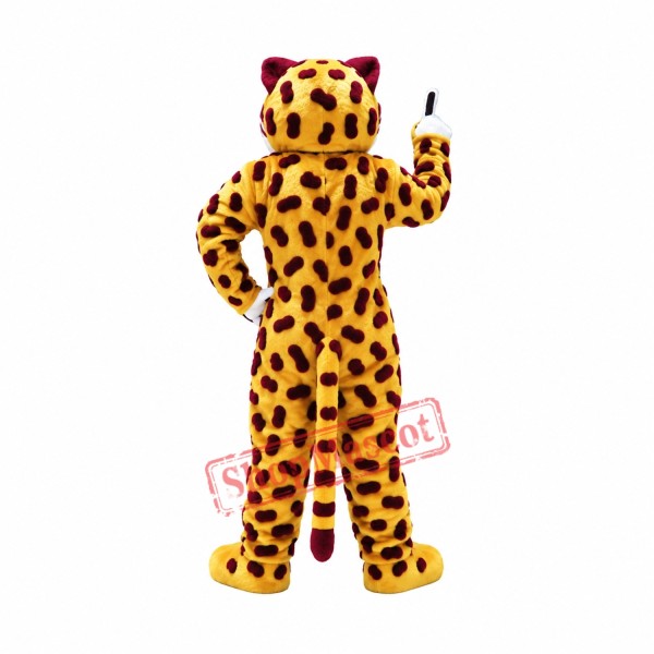 Fierce Jaguar Mascot Costume Fierce Jaguar Mascot Costume