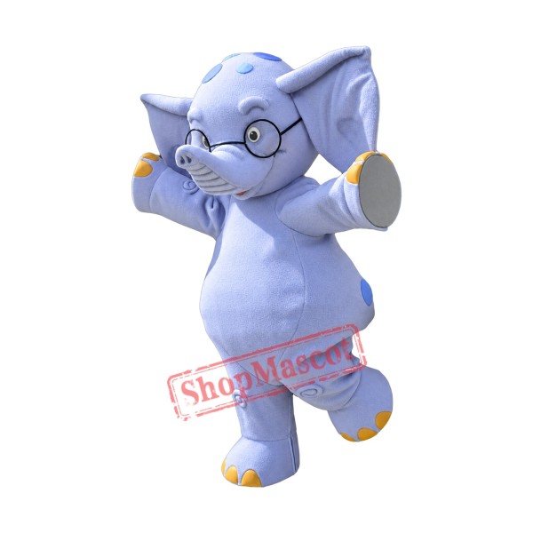 Happy Lightweight Elephant Mascot Costume Happy Lightweight Elephant Mascot Costume
