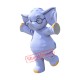 Happy Lightweight Elephant Mascot Costume