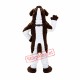 Friendly Saint Bernard Dog Mascot Costume Friendly Saint Bernard Dog Mascot Costume