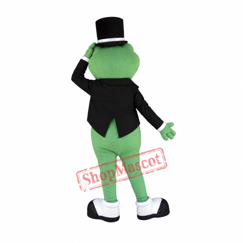 Gent Frog Mascot Costume Gent Frog Mascot Costume