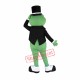 Gent Frog Mascot Costume Gent Frog Mascot Costume
