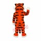 Friendly Lightweight Tiger Mascot Costume Friendly Lightweight Tiger Mascot Costume