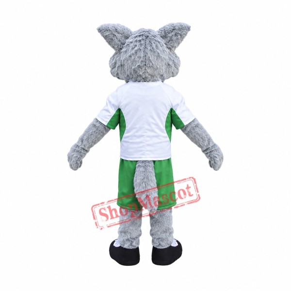 Happy Lightweight Wolf Mascot Costume Happy Lightweight Wolf Mascot Costume