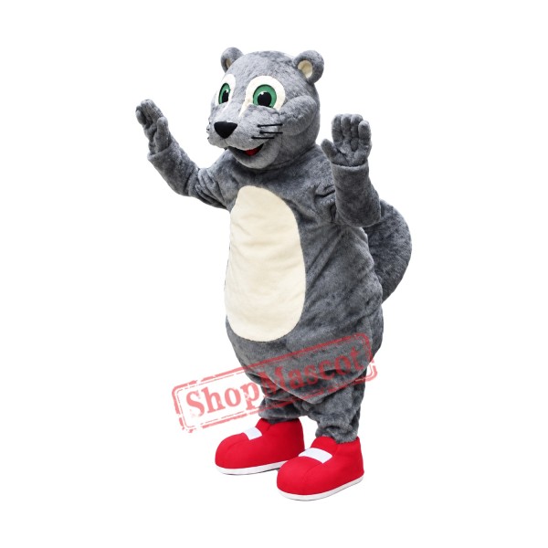 Happy Lightweight Squirrel Mascot Costume Happy Lightweight Squirrel Mascot Costume