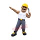Roughneck Mascot Costume Roughneck Mascot Costume