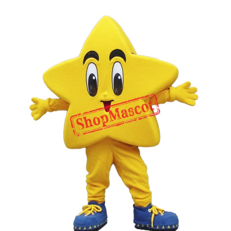 Happy Lightweight Star Mascot Costume