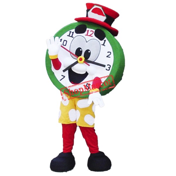 Top Quality Clock Mascot Costume