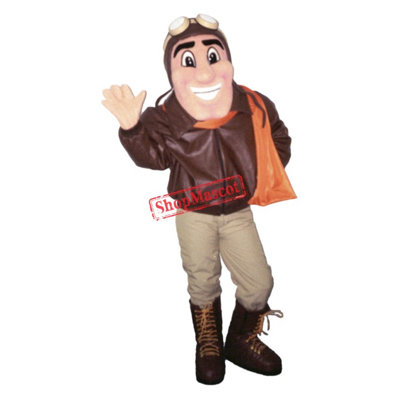 Top Quality Pilot Mascot Costume