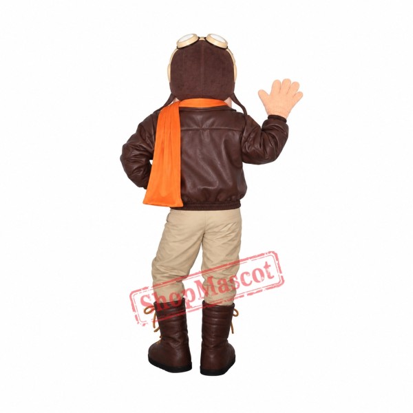 Top Quality Pilot Mascot Costume Top Quality Pilot Mascot Costume