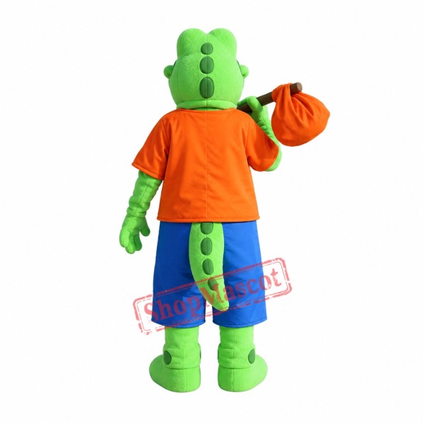 Cute Lightweight Alligator Mascot Costume Free Shipping