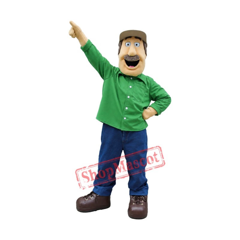 Argo Man Mascot Costume Argo Man Mascot Costume