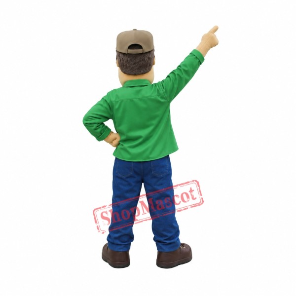 Argo Man Mascot Costume Argo Man Mascot Costume