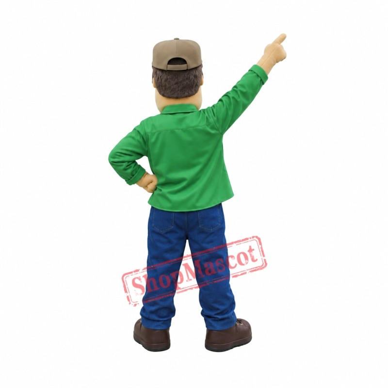 Argo Man Mascot Costume Argo Man Mascot Costume